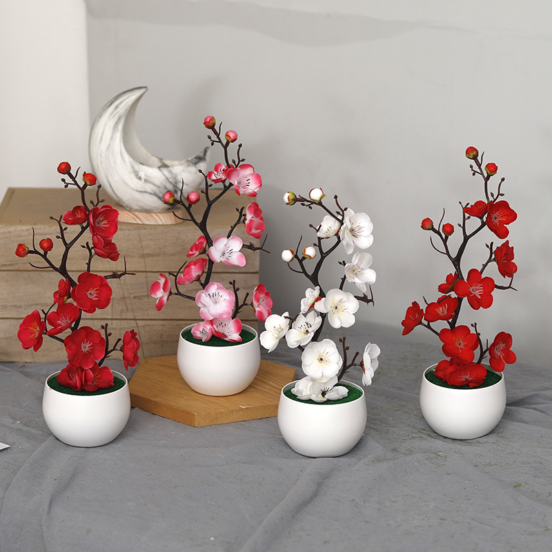 Bonsai Garden Home - Ranting Pinus PE Hijau Palsu Natal