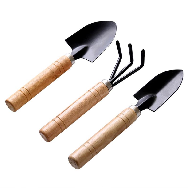 3 Buah Set Alat Bonsai Sekop G - Bonsai Garden Rake ulasan dan harga