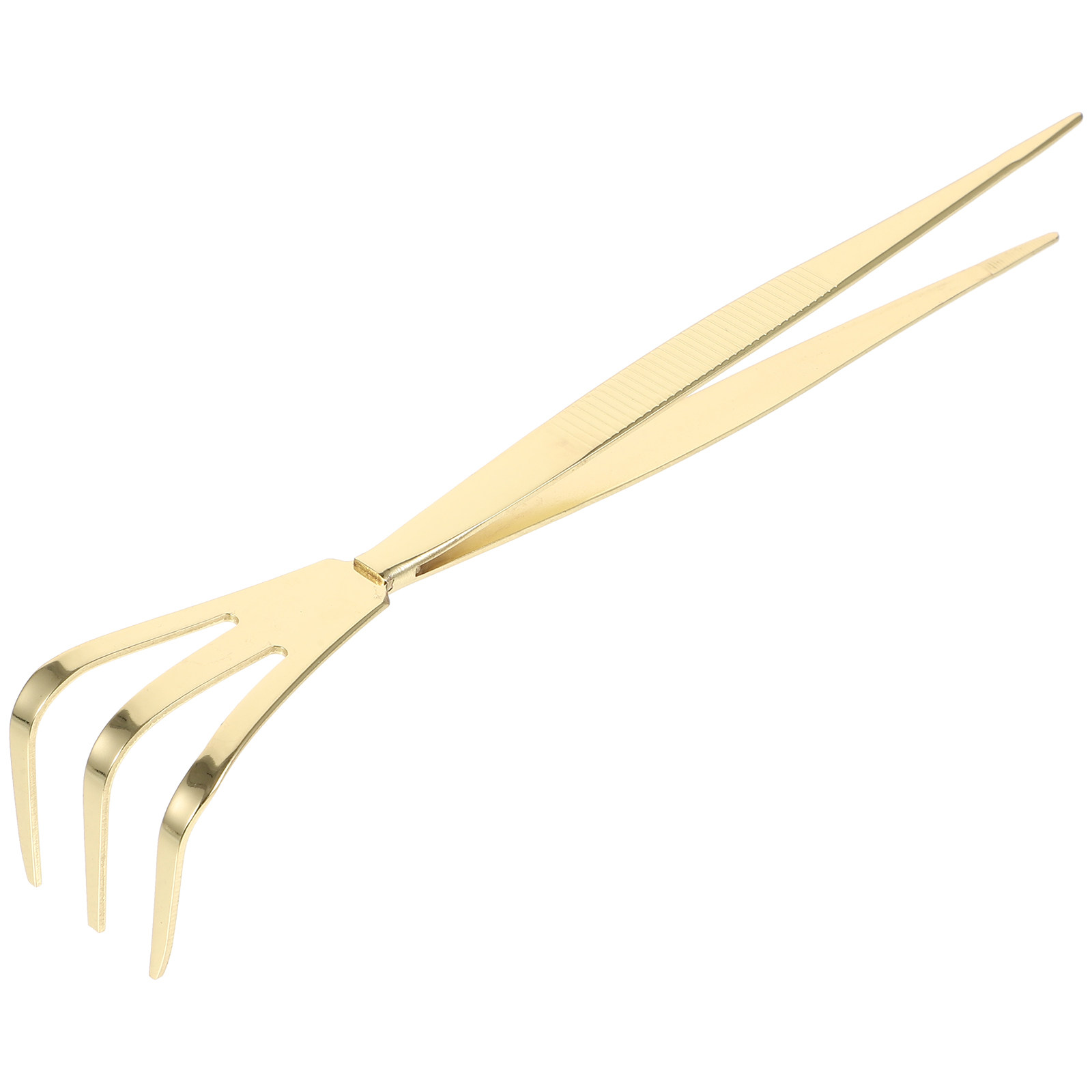 Pinset Bonsai 2-in-1 dari Baja - Bonsai Garden Rake ulasan dan harga