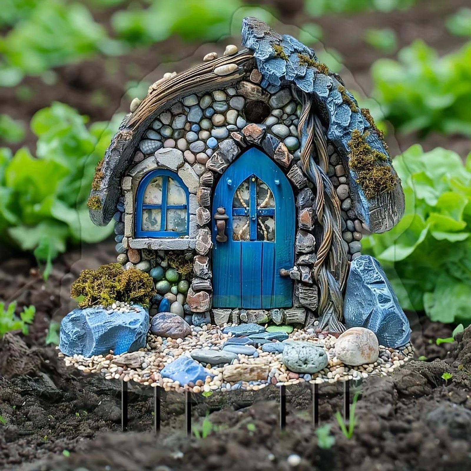 Tanda Dekoratif Taman Rumah 2D - Bonsai Garden Backyard ulasan dan harga