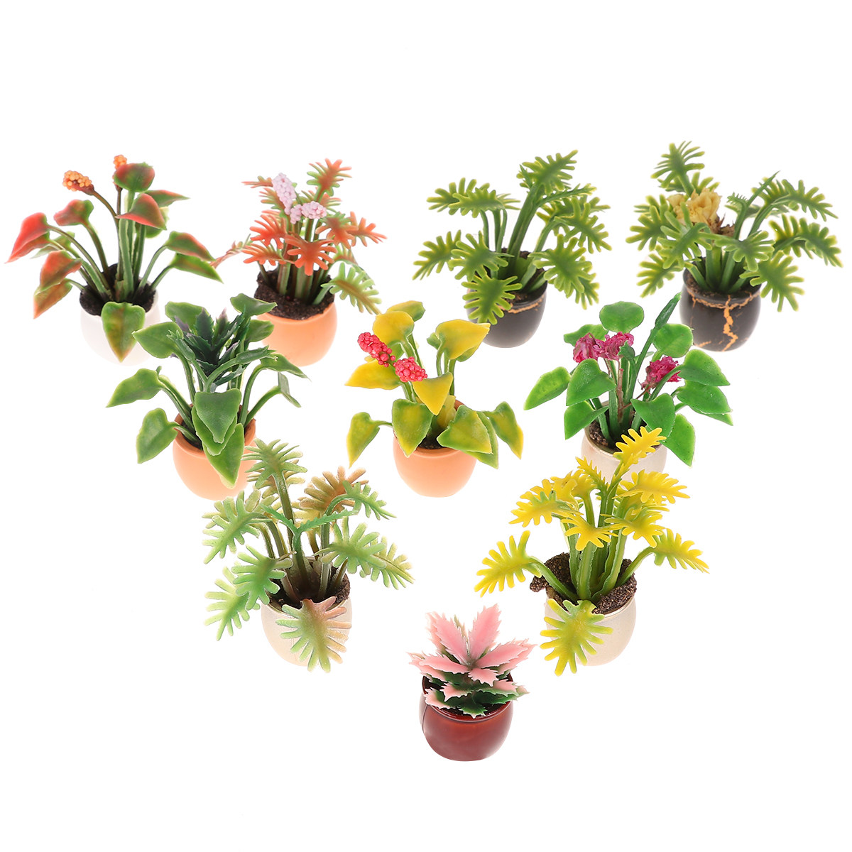 10 Buah Pot Plastik Mini Bonsa - Bonsai Garden Europe ulasan dan harga