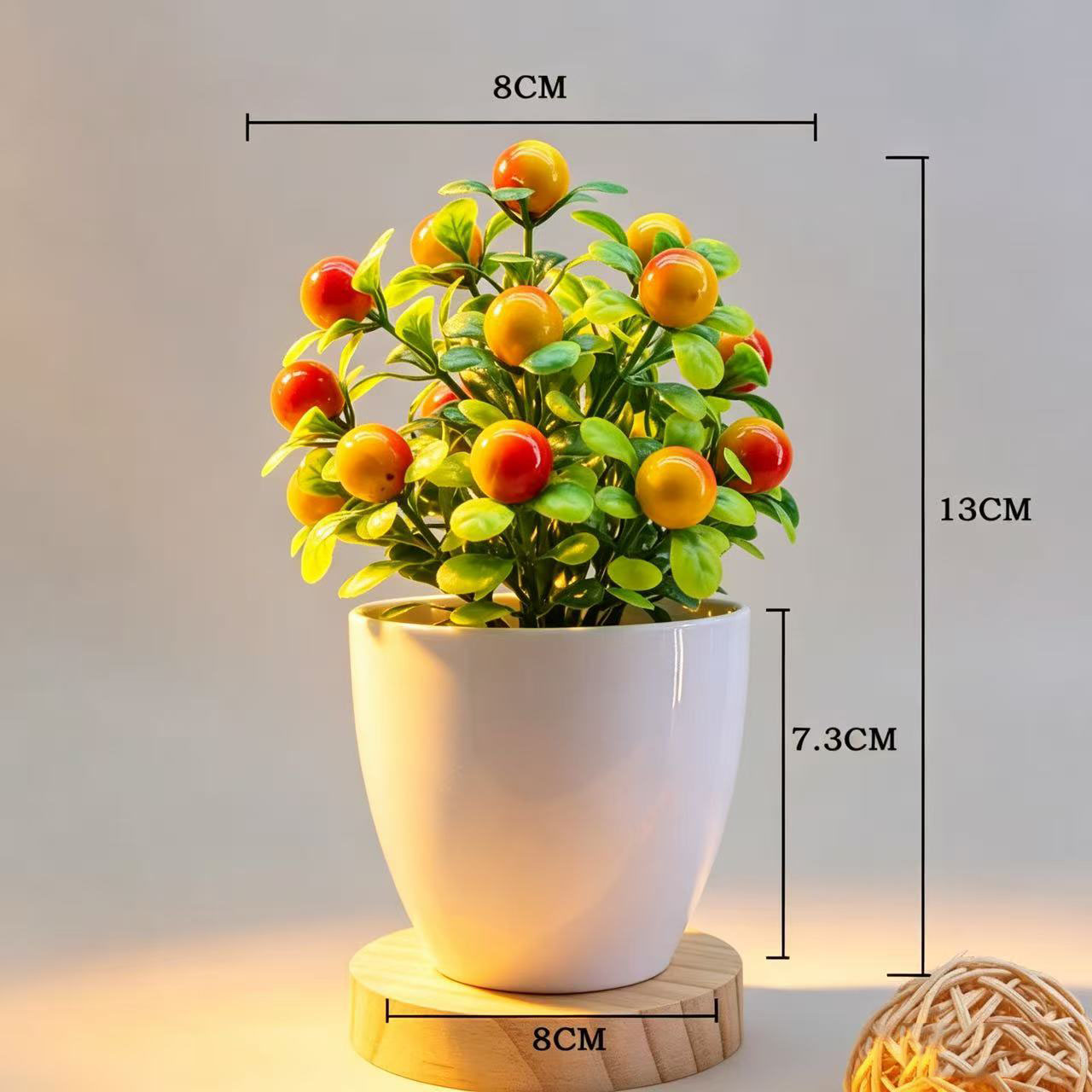 Pohon Buah Buatan Bonsai Simul - Bonsai Garden Home ulasan dan harga