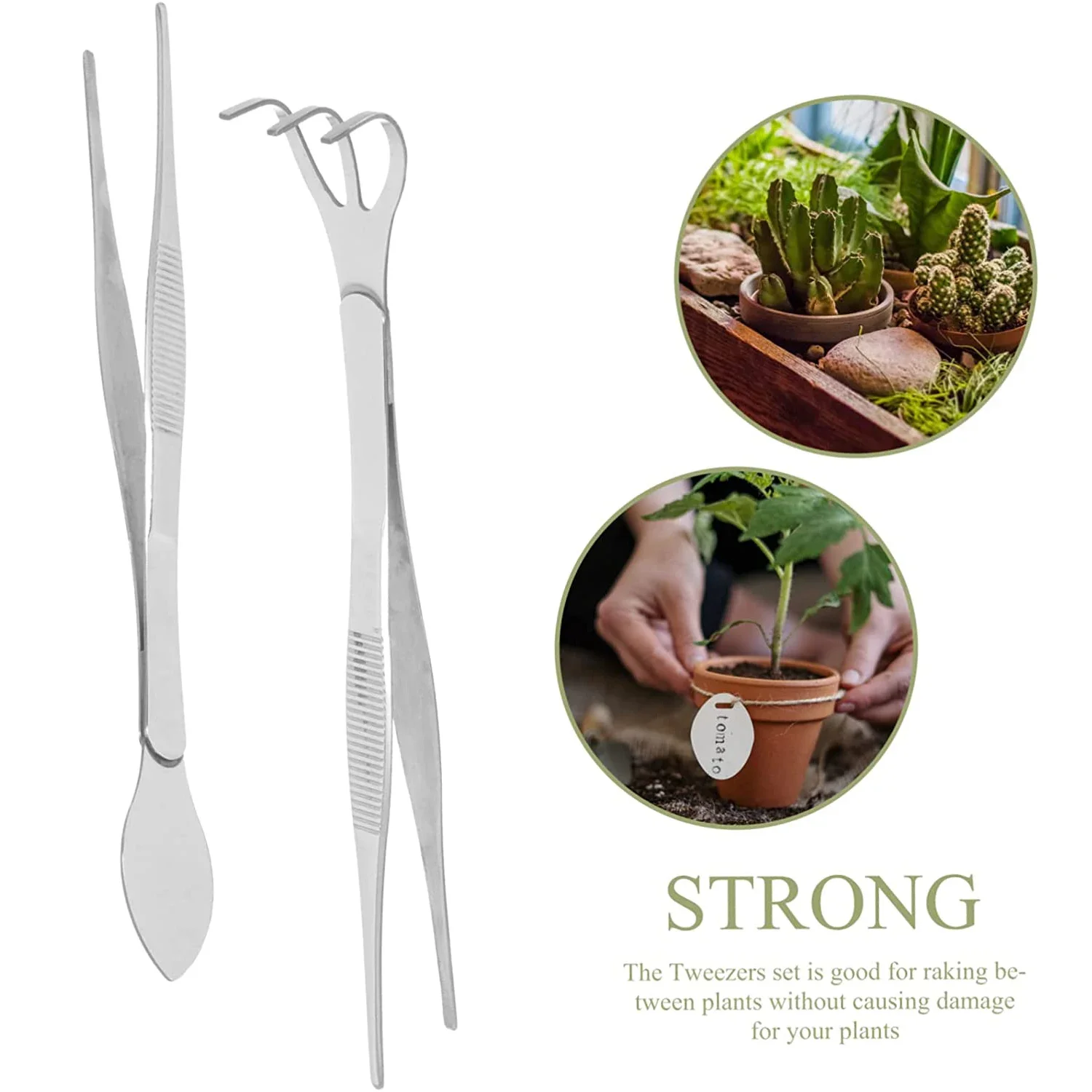 1 Buah Garuk Akar 2-in-1 dari  - Bonsai Garden Rake ulasan dan harga