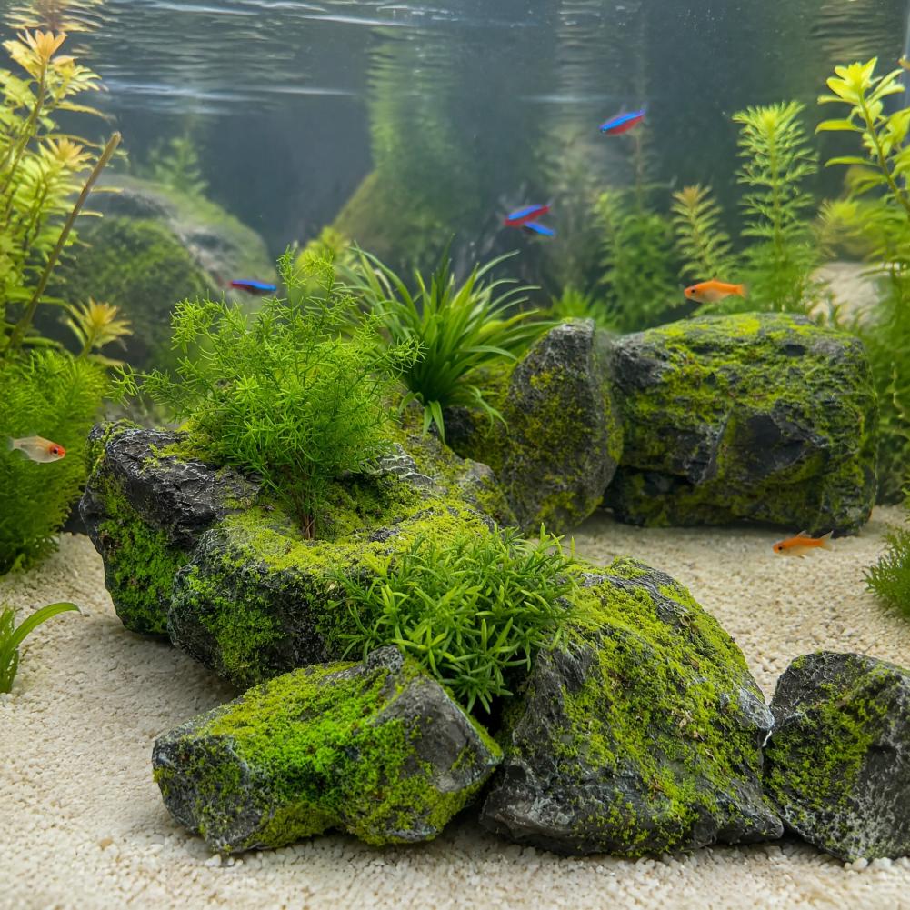 Batu Lumut Buatan untuk Lanska - Bonsai Garden Backyard ulasan dan harga