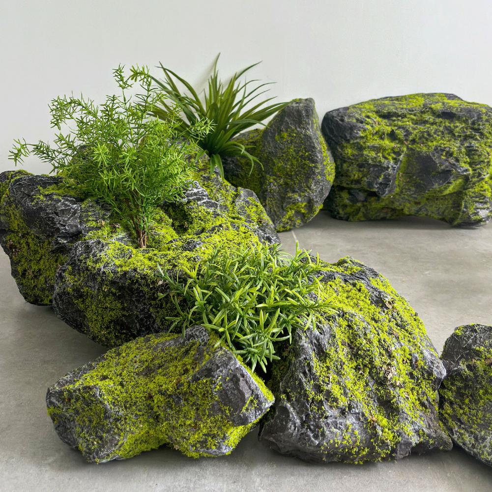 Batu Lumut Buatan untuk Lanska - Bonsai Garden Backyard ulasan dan harga