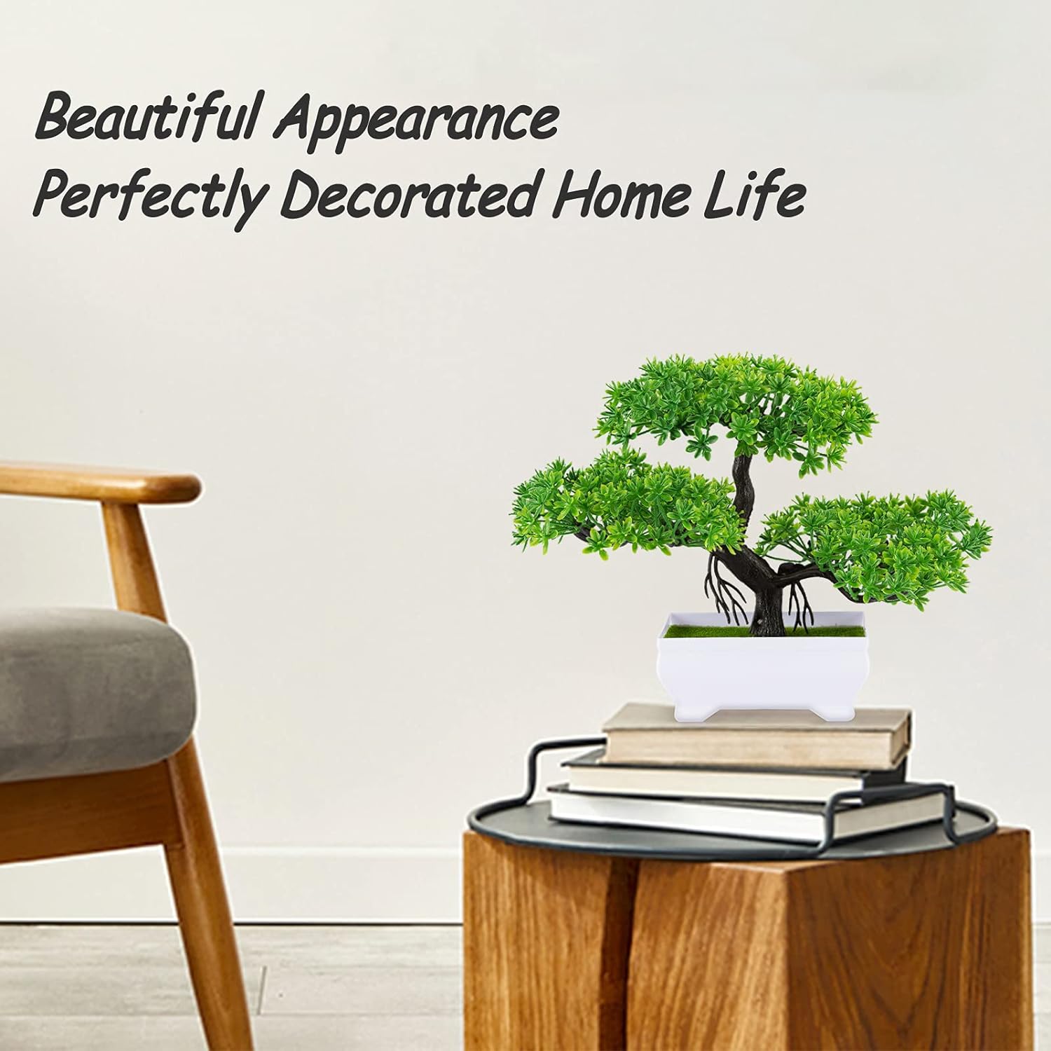 1 Buah Tanaman Buatan Hijau Bo - Bonsai Garden Home ulasan dan harga