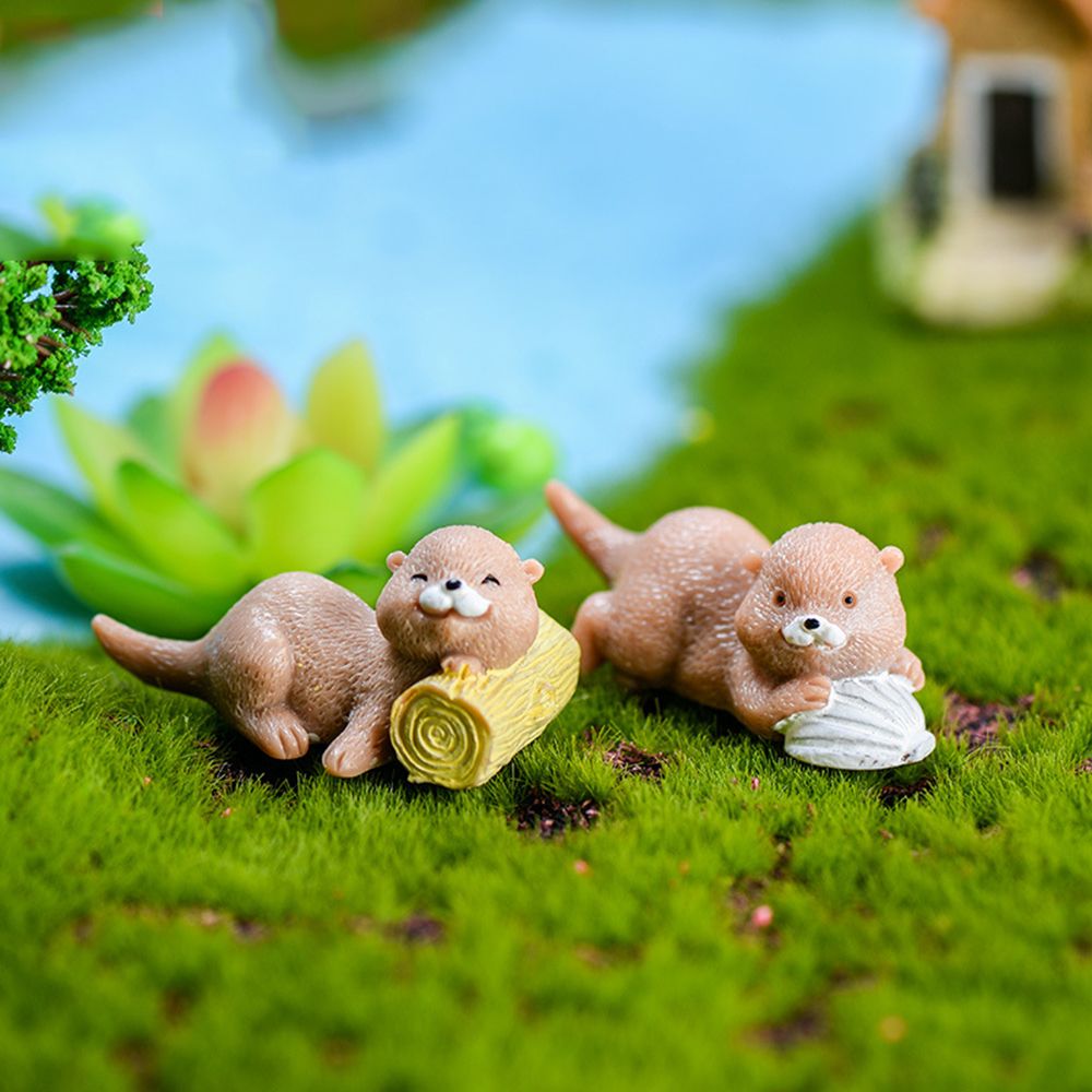 Patung kecil berang-berang Dek - Bonsai Garden Europe ulasan dan harga